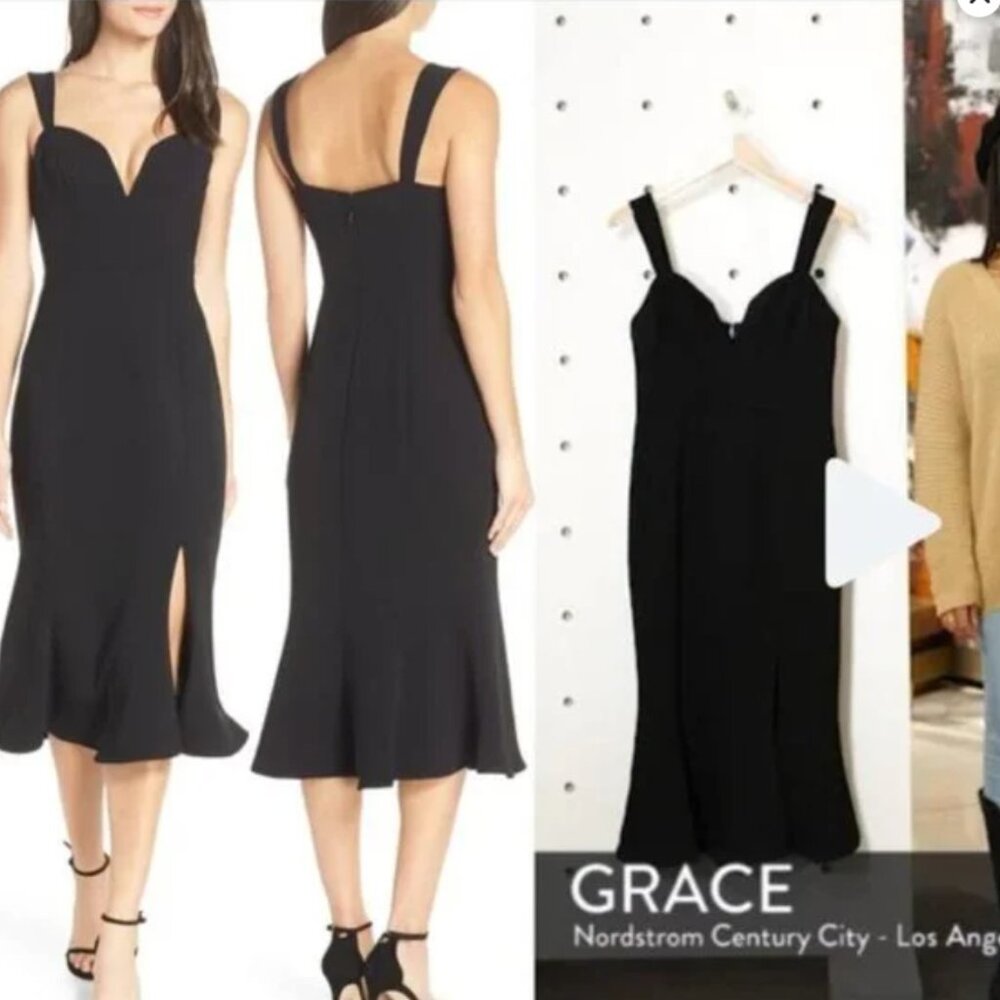 Nordstrom Harlyn midi trumpet dress size S- worn once, originally $148